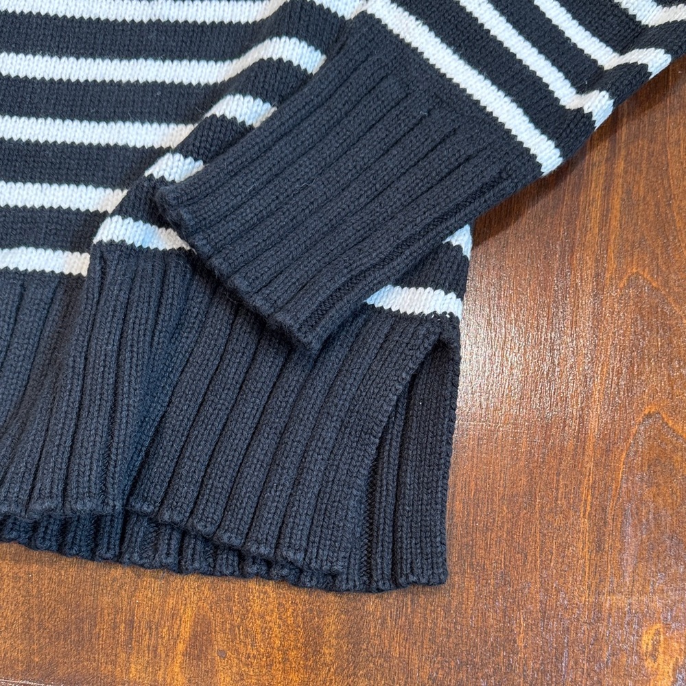 J. Crew Striped Cotton Sweater - Picture 3 of 8